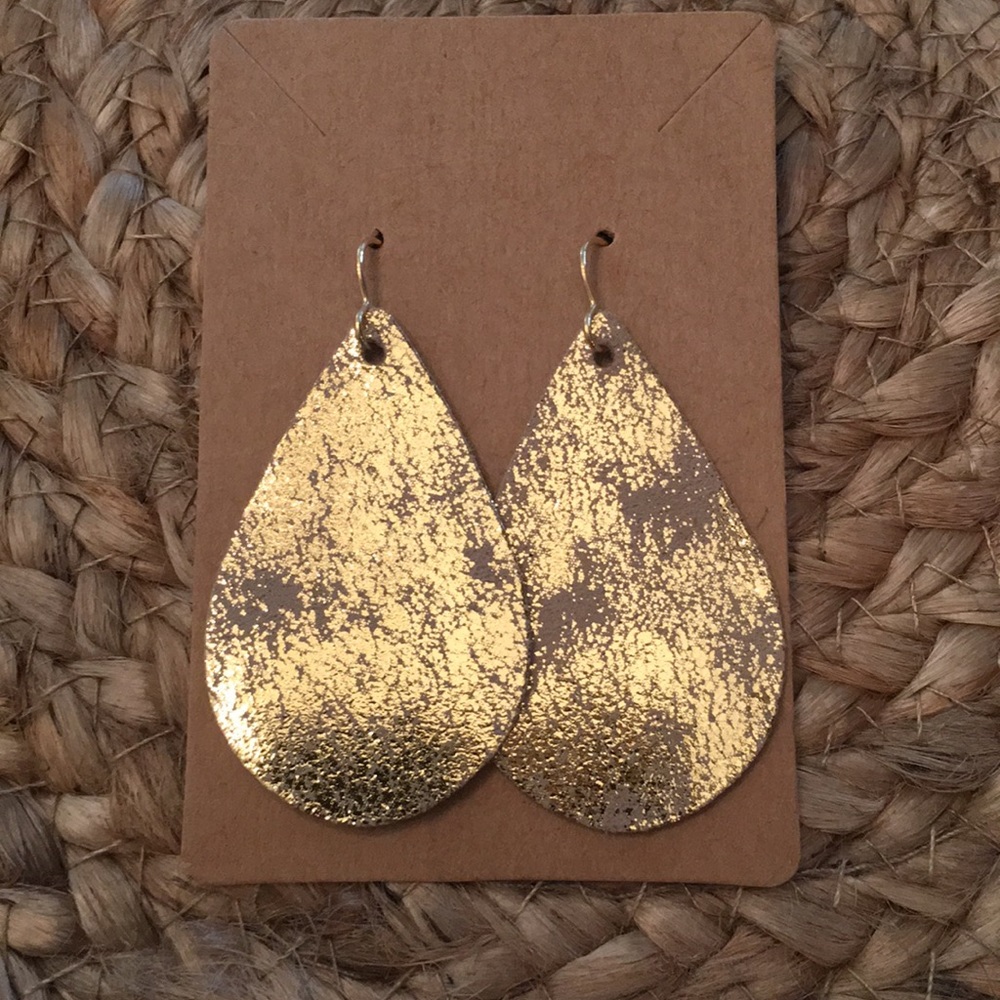 100% Leather Earrings / 2 for $25